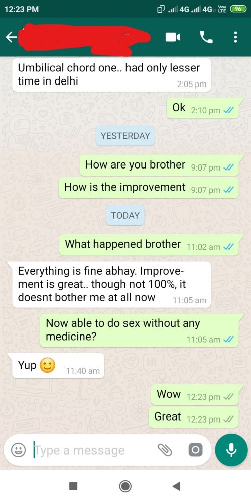 Erectile Dysfunction Testimony